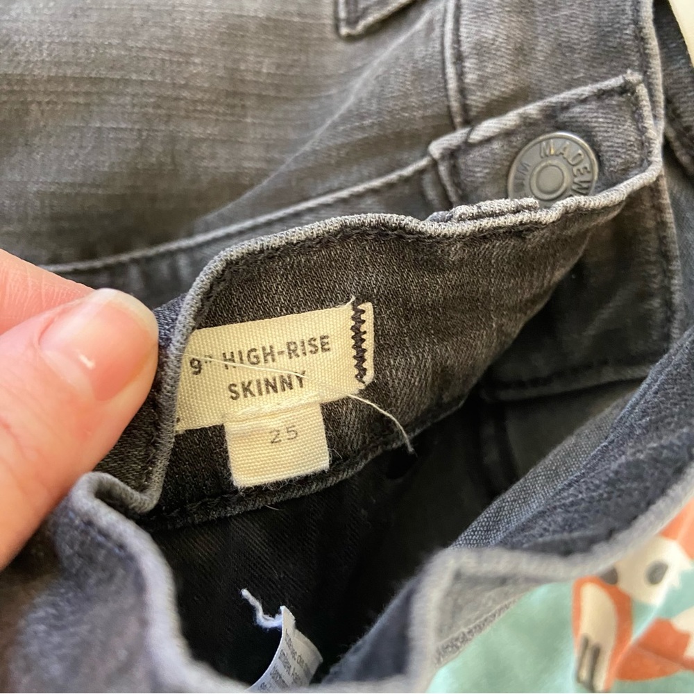 Madewell High Rise Skinny distressed jeans - Picture 7 of 7